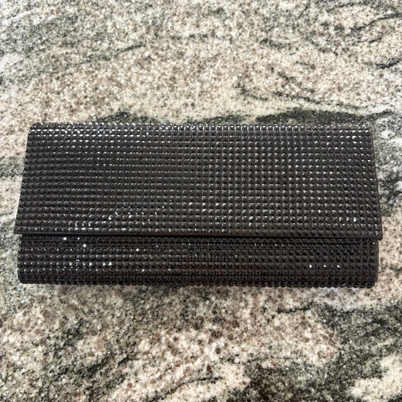 Aldo Handbags - Aldo Shimmering Black Clutch